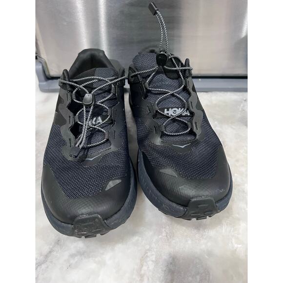 HOKA ONE ONE Transport Men’s 10D Black Vibram Trail Running Hiking Shoes 1123153 main image 9